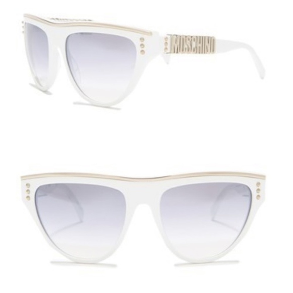 MOSCHINO GRADIENT CAT EYE SUNGLASSES 100% NEW